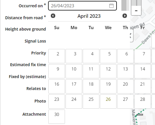 Object First Calendar Creating an object